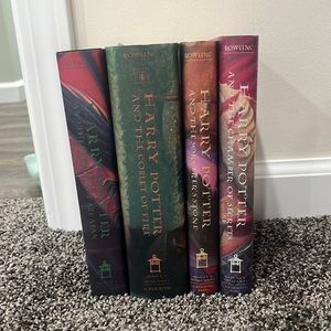 First four books of the Harry Potter series. In pretty good condition
